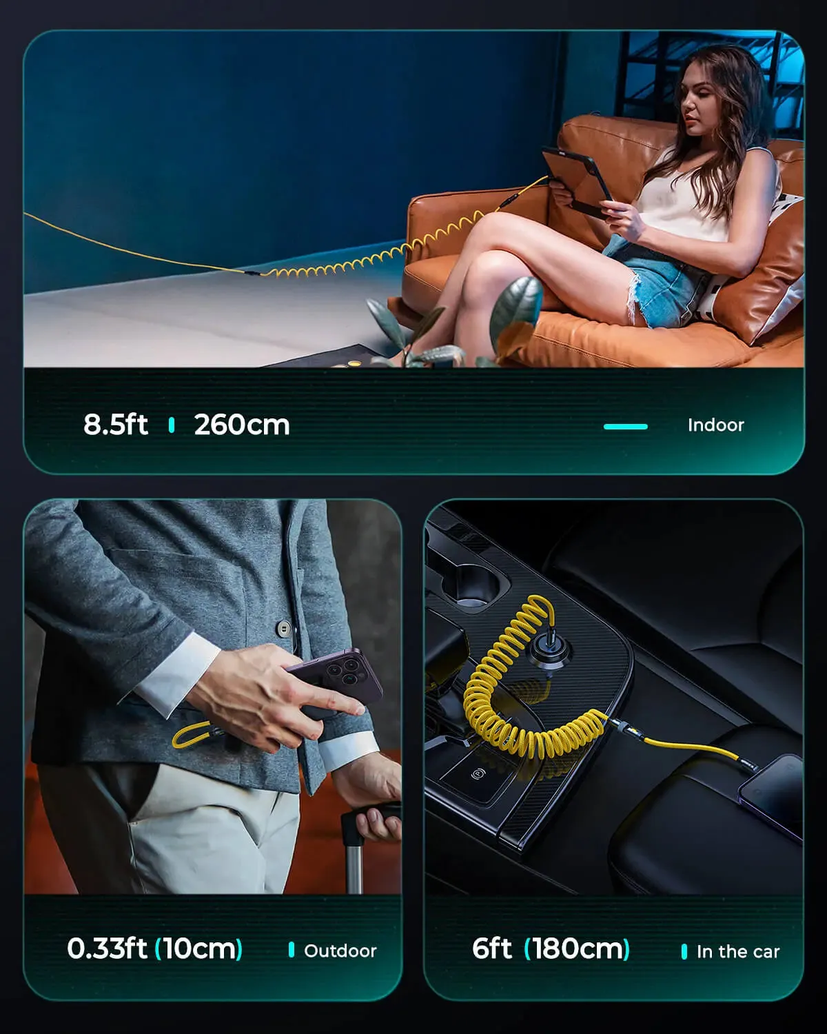 【Save $100】AOHI Starship 2-in-1 40000mAh PD3.1 140W Power Bank with 240W Future Power Cable Set