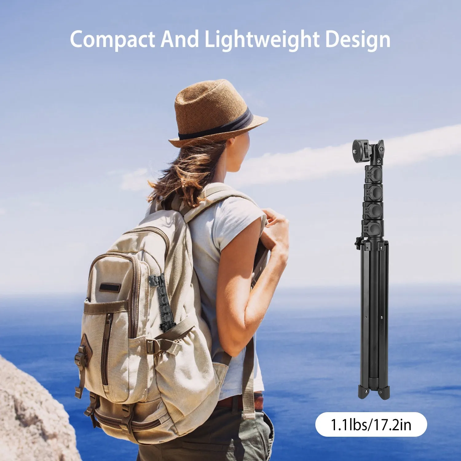 Selfie Stick Tripod Wireless Desktop Phone Tripod Stand