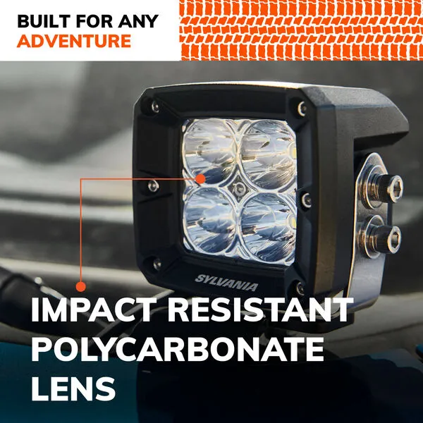 SLB ULCUBE3INSP2 Sylvania Ultra 3" LED Pod Cube (Spot)