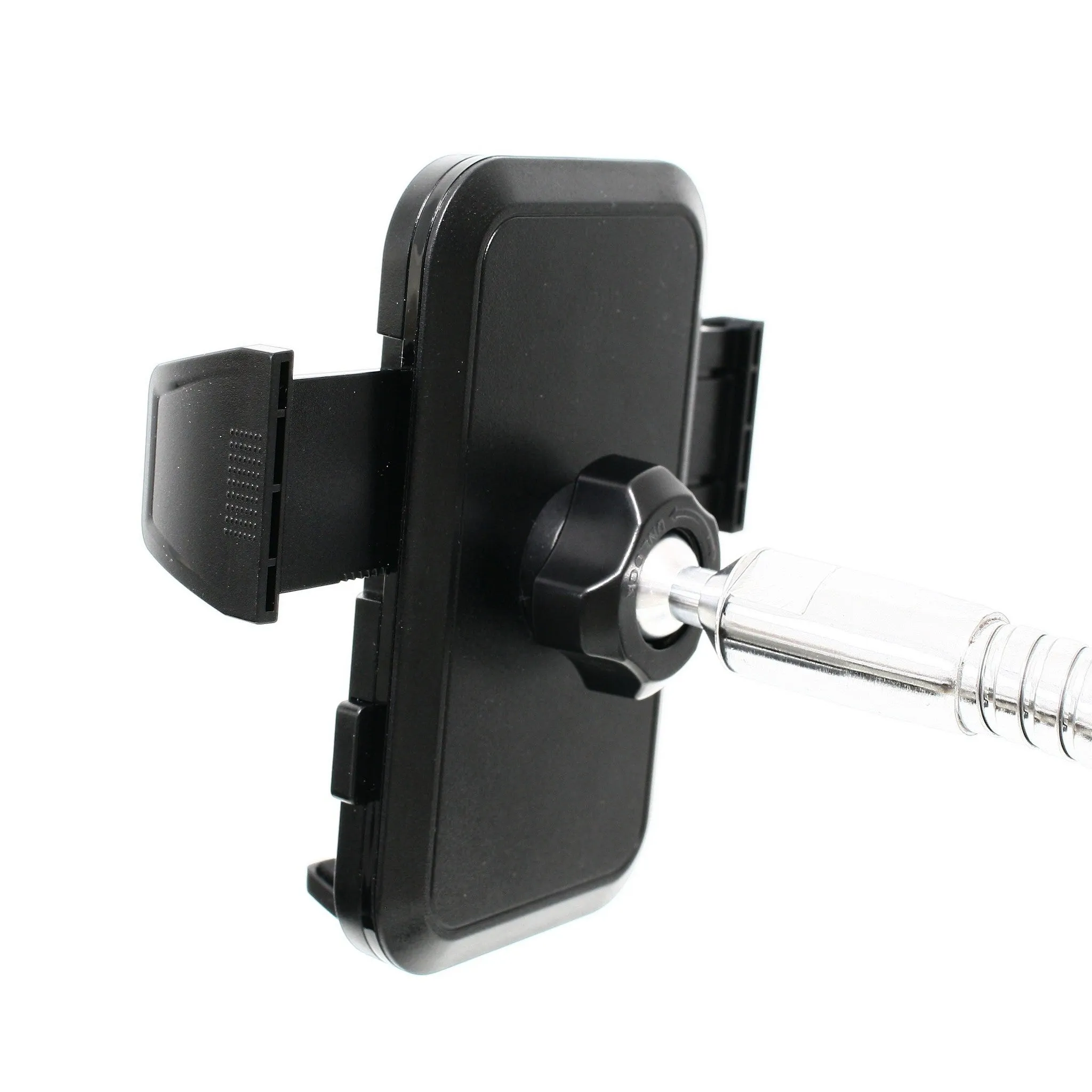 SnakeClamp 18" Medium-Light Duty Flexible Arm iPhone & Smartphone Stand with Square Base