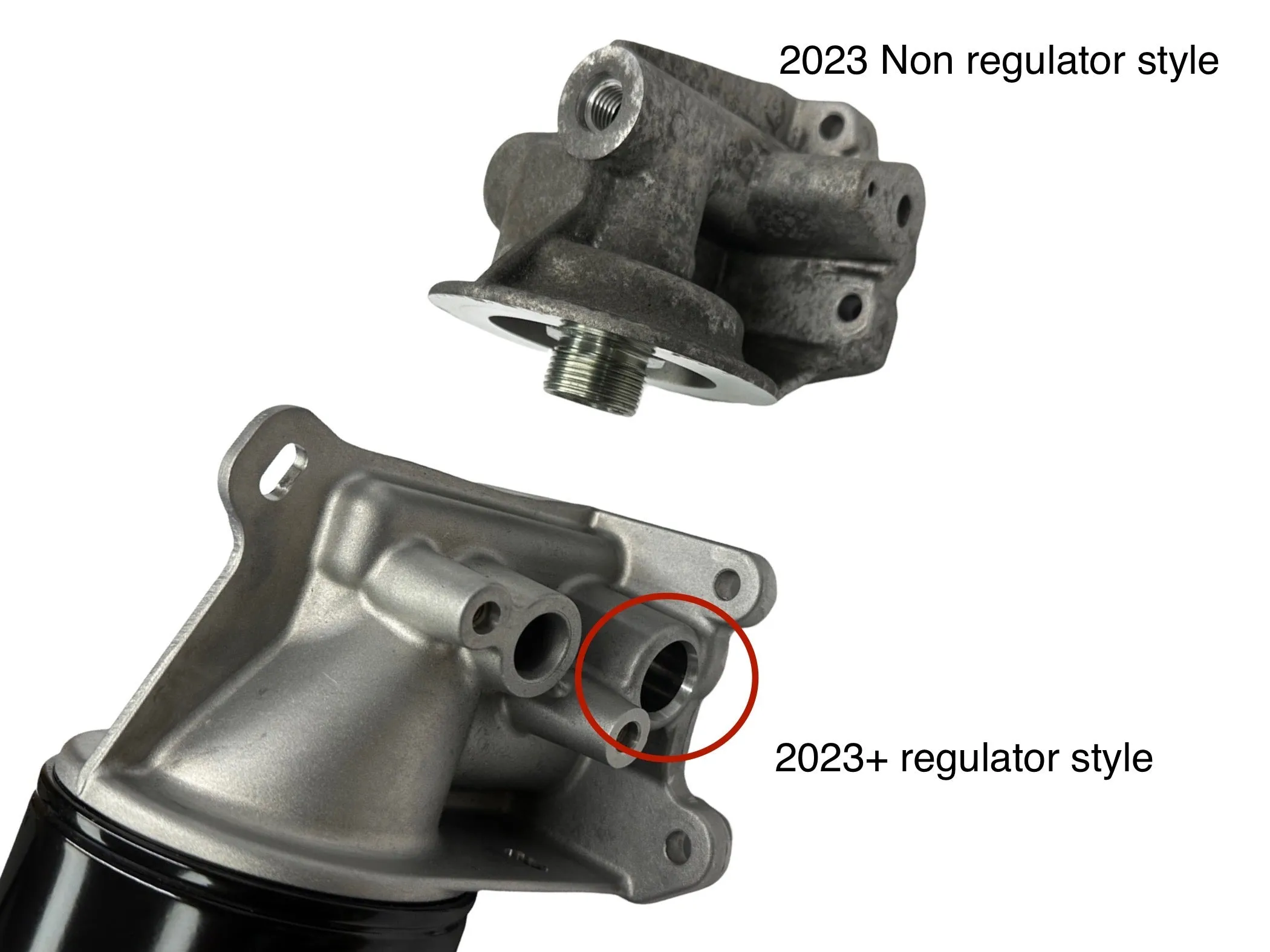 SPE Motorsport 2023  6.7L Powerstroke Oil Filter Housing