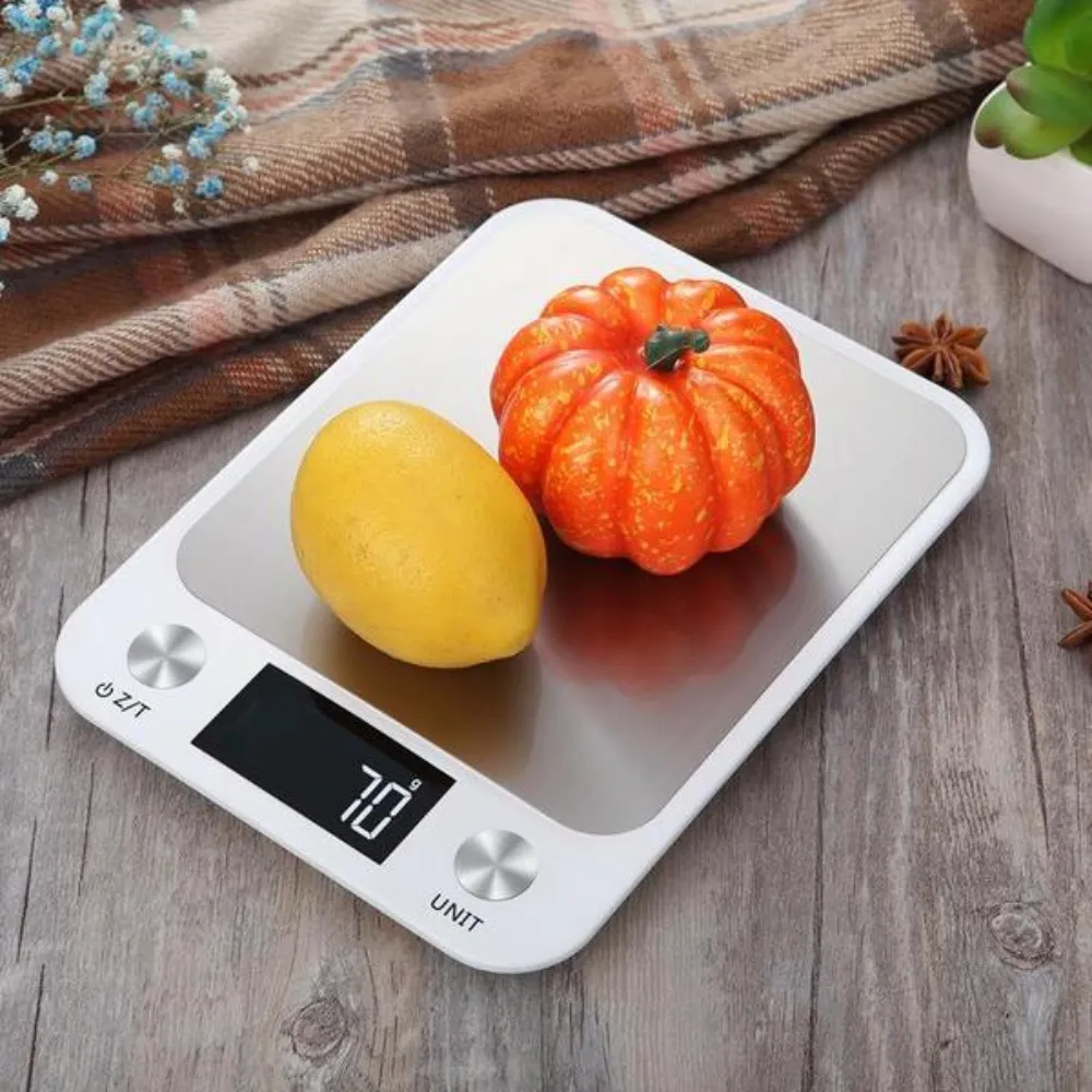 Stainless Steel   ABS High Precision Digital Kitchen Scale with Backlight , Max 5kg
