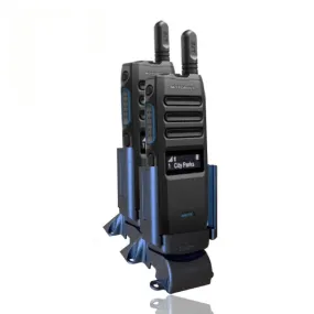Strike Alpha in-car Cradle for Motorola WAVE PTX TLK 110 Two-Way Radio Double Bay Desktop Charger