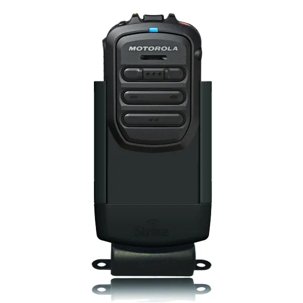 Strike Alpha in-car Cradle for Motorola WM500 Wireless PoC Remote Speaker Microphone Single Bay Desktop Charger