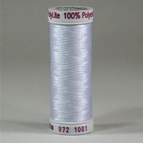 Sulky 60wt PolyLite in Bright White, 440yd Spool