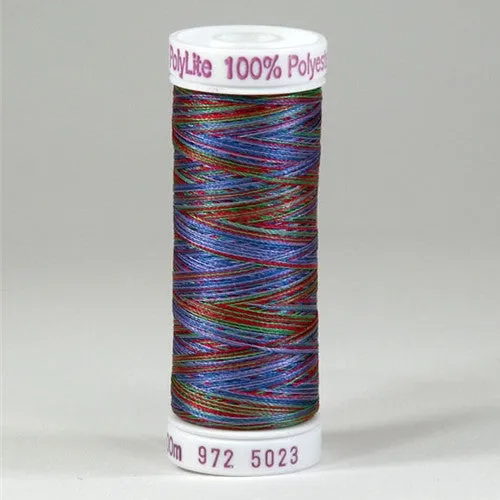 Sulky 60wt PolyLite in Multi-Color Mardi Gras