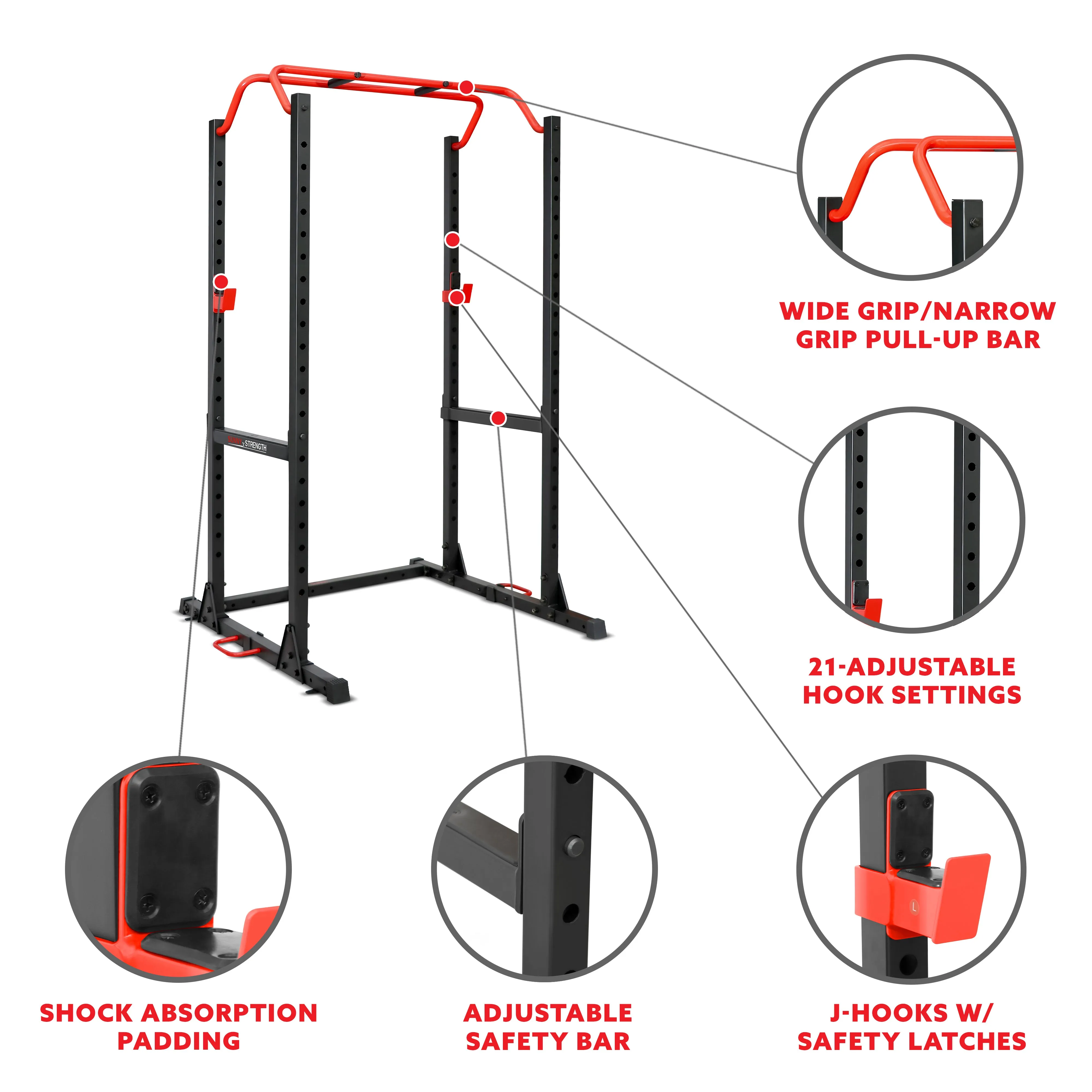 Sunny Strength™ Essential Power Cage Squat Rack