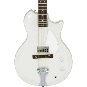 Supro Americana Series Belmont Guitar - Sparkle White