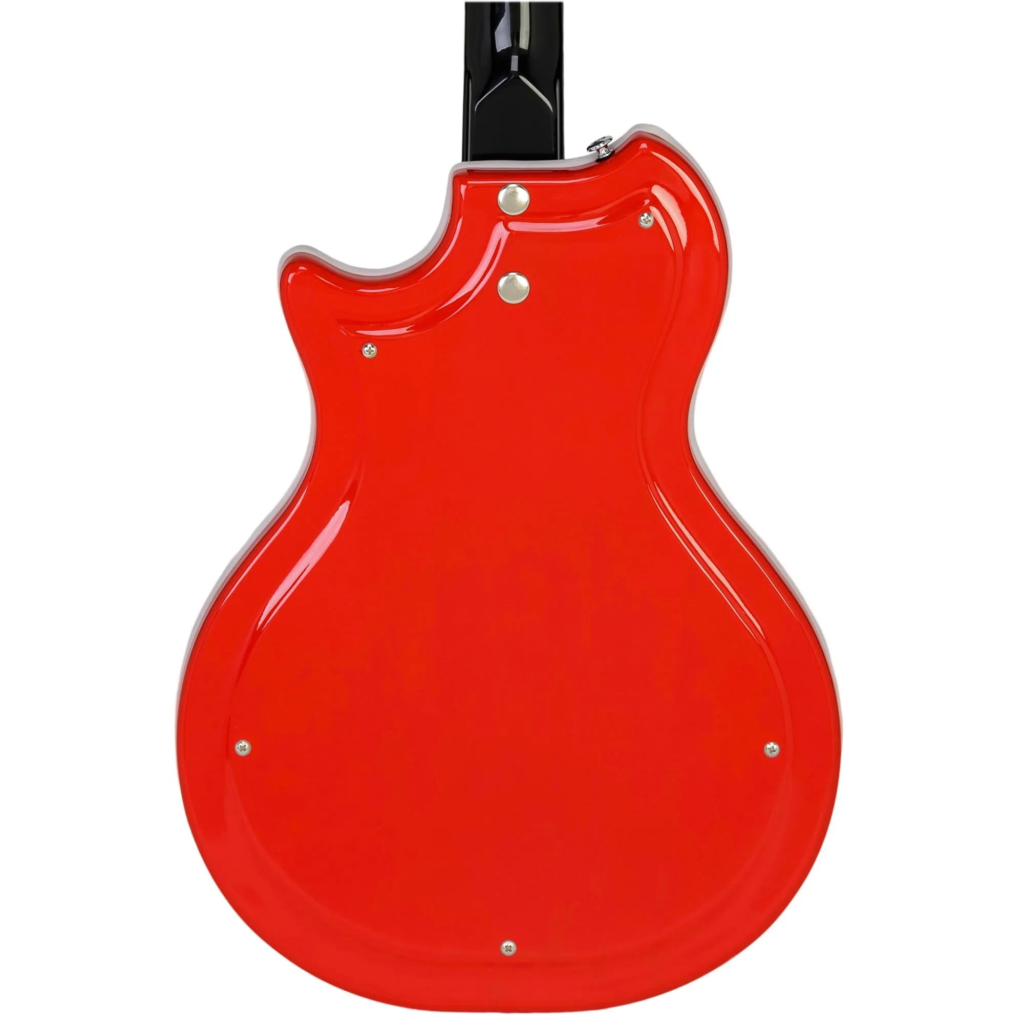 Supro Americana Series Belmont Vibrato Guitar - Poppy Red