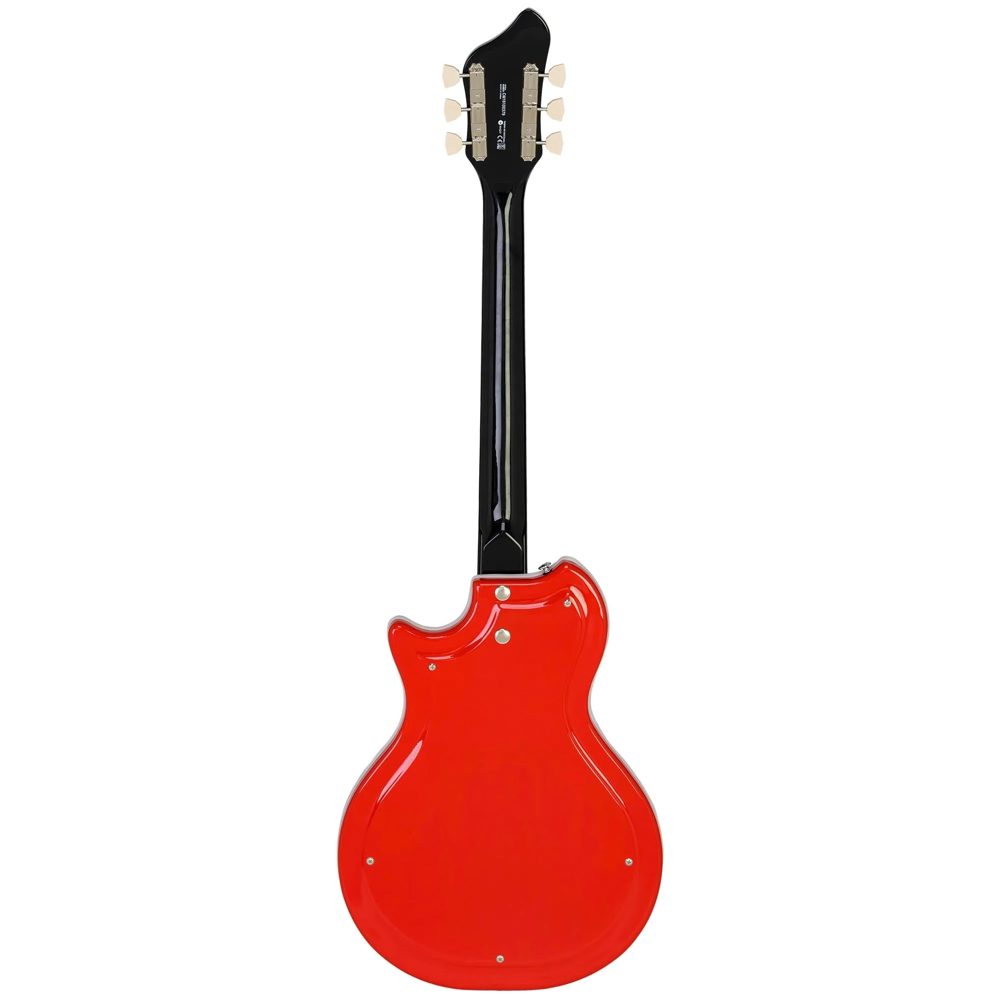 Supro Americana Series Belmont Vibrato Guitar - Poppy Red