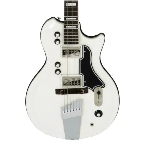 Supro Americana Series Dual-Tone Guitar - Ermine White