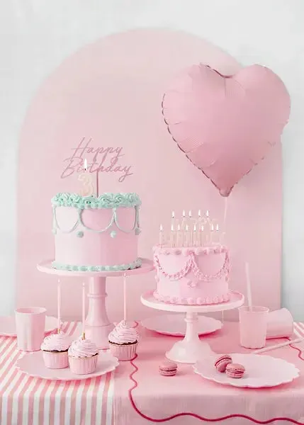 Sweets platter, 24-14.5 cm, light pink