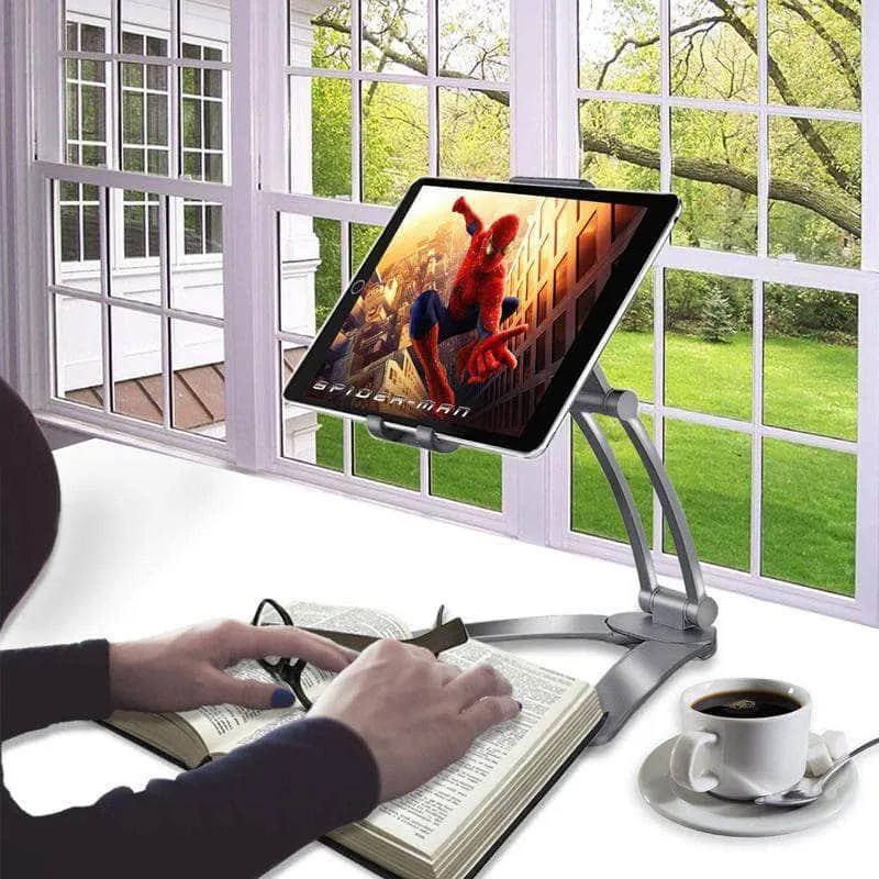 Tablet Stand Wall Desk Tablet Mount 5-10.5 inch Tablets
