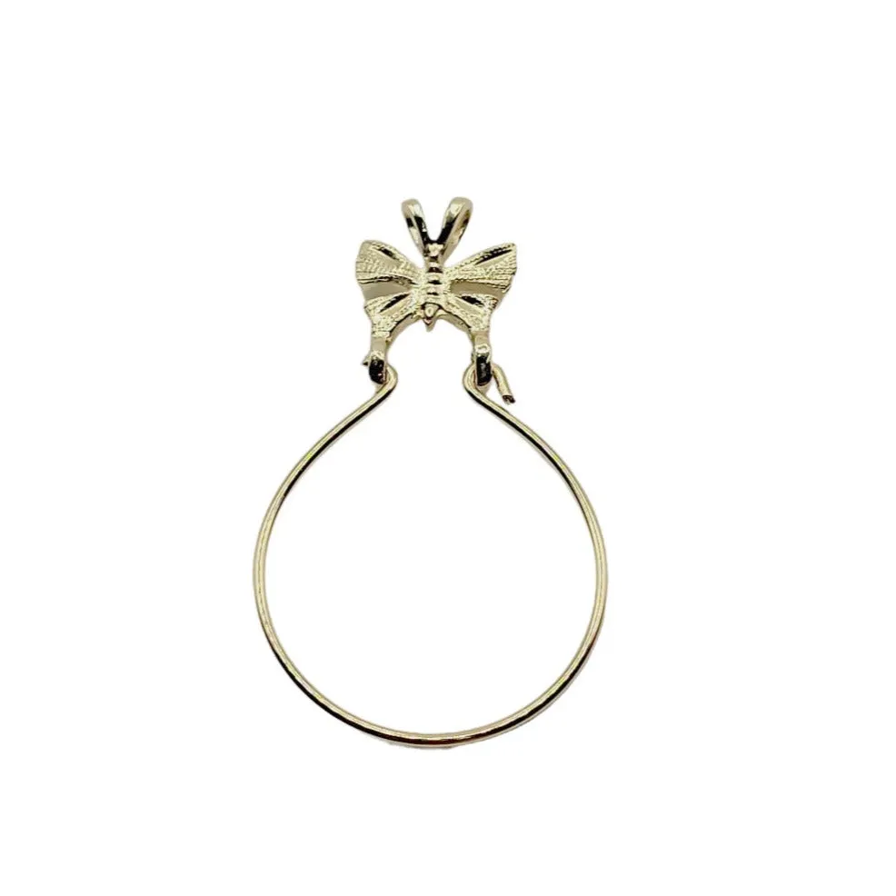 Tiny Butterfly Charm Holder