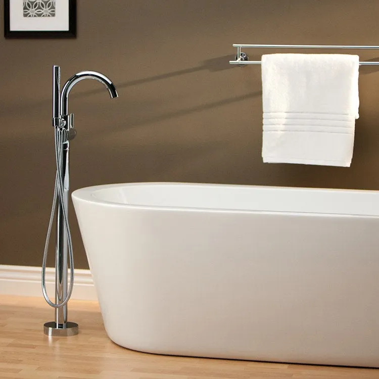 Trinsic Freestanding Tub Filler with Handshower