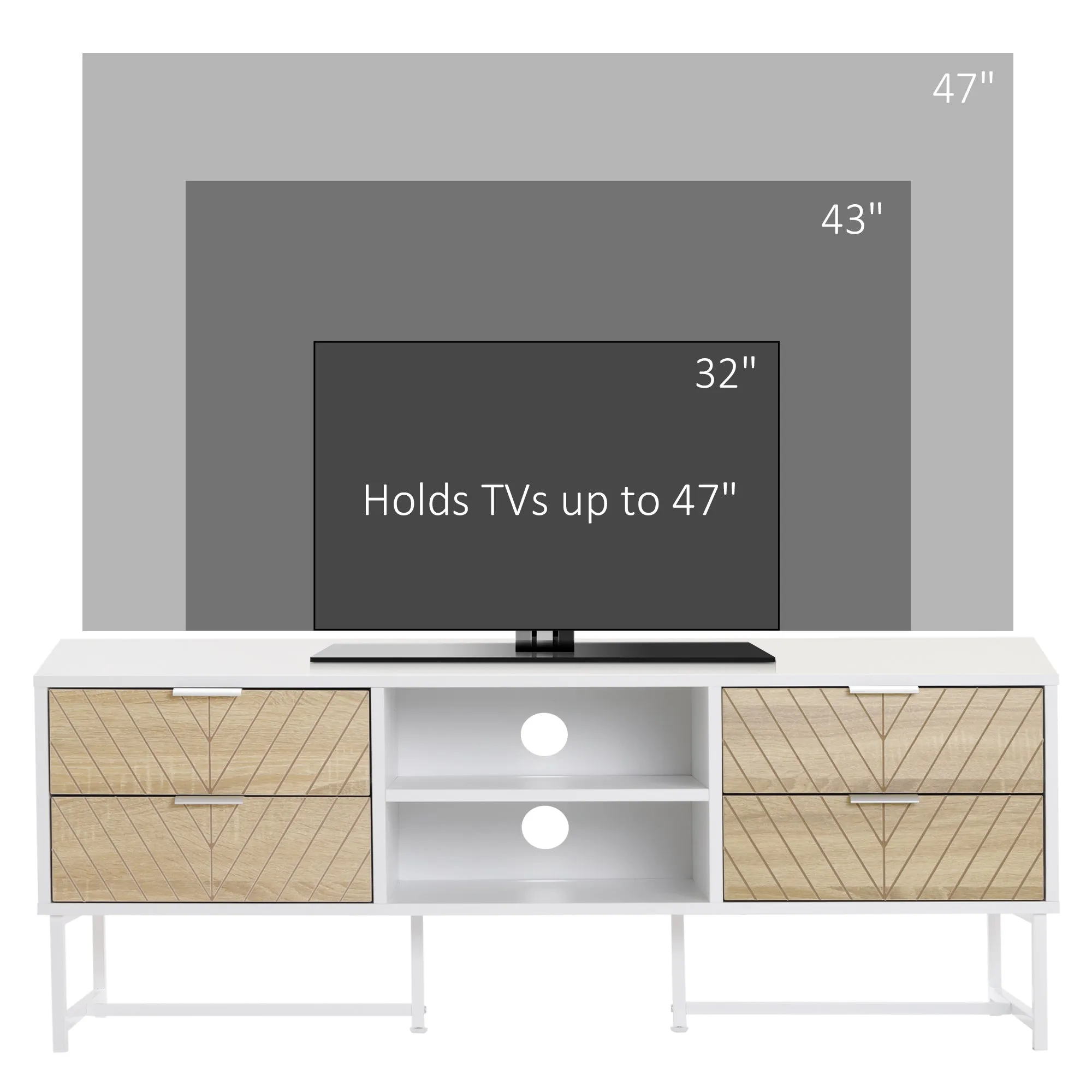 TV Stand With Drawers
