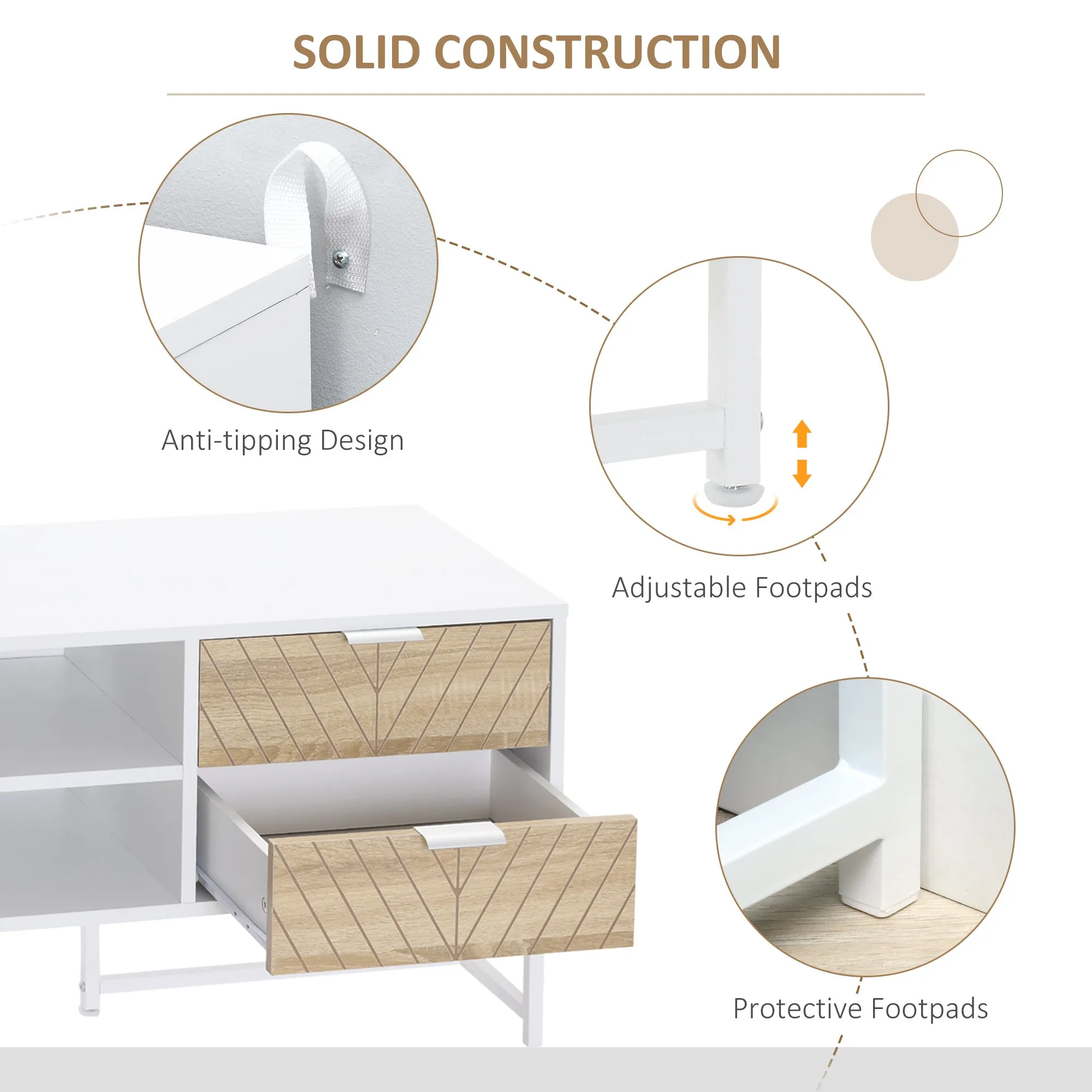 TV Stand With Drawers