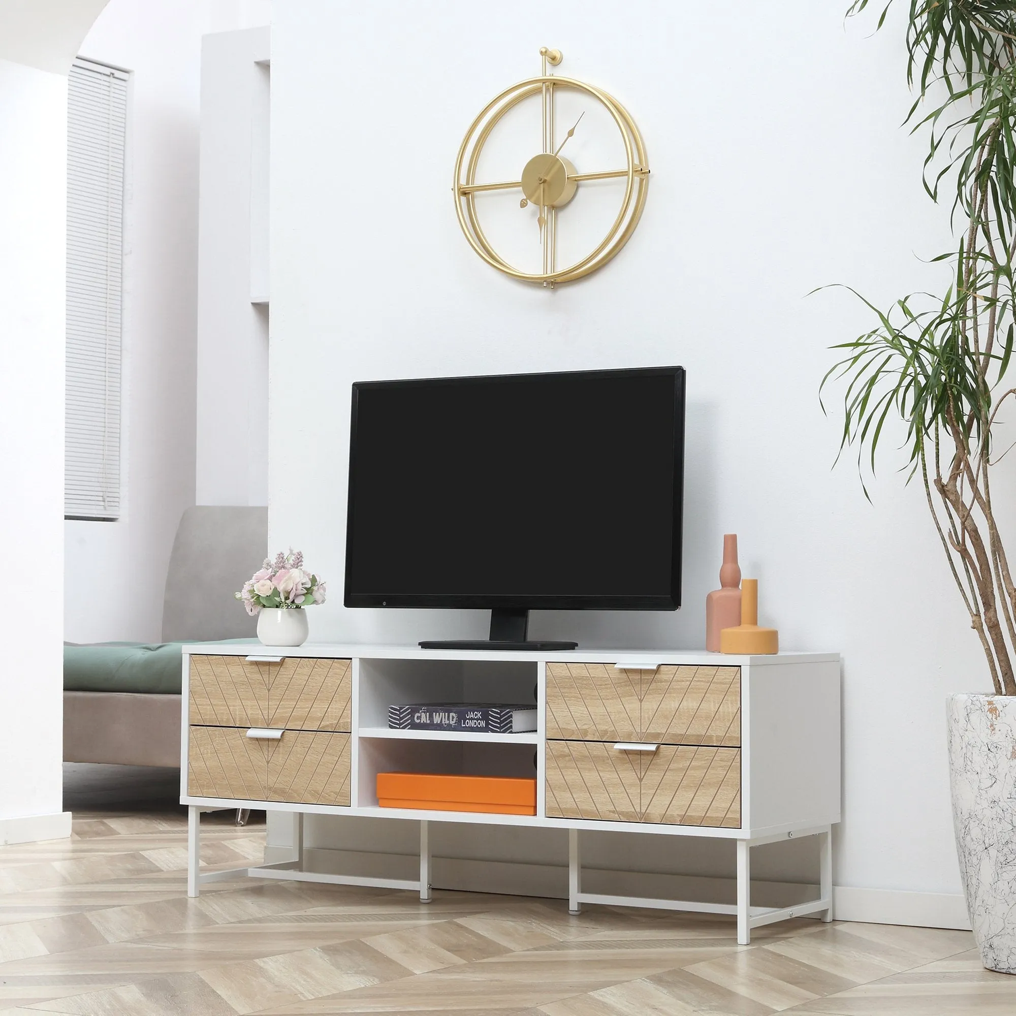 TV Stand With Drawers