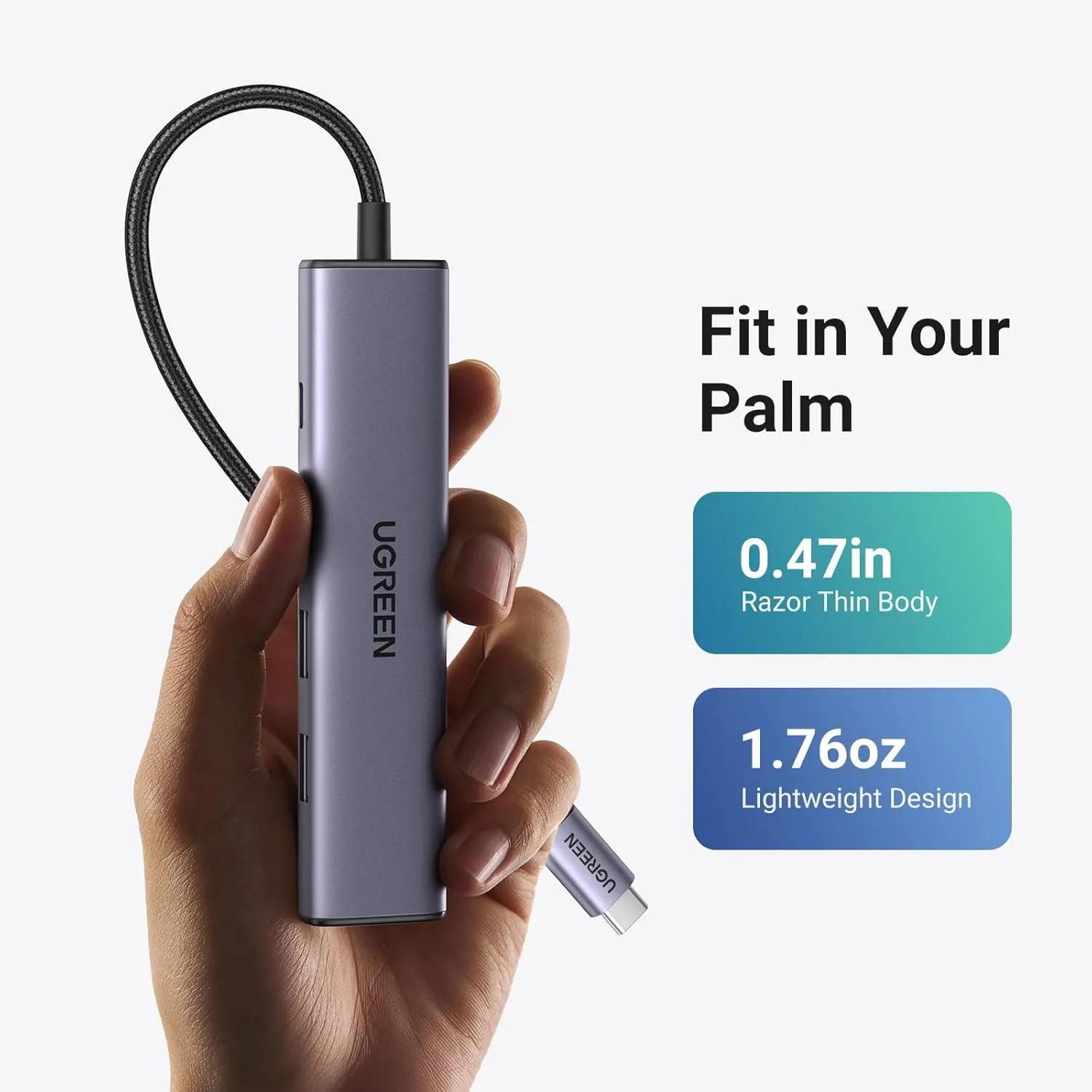 Ugreen 100W USBC 5-in-1 USB Type-C Multifunction Adapter