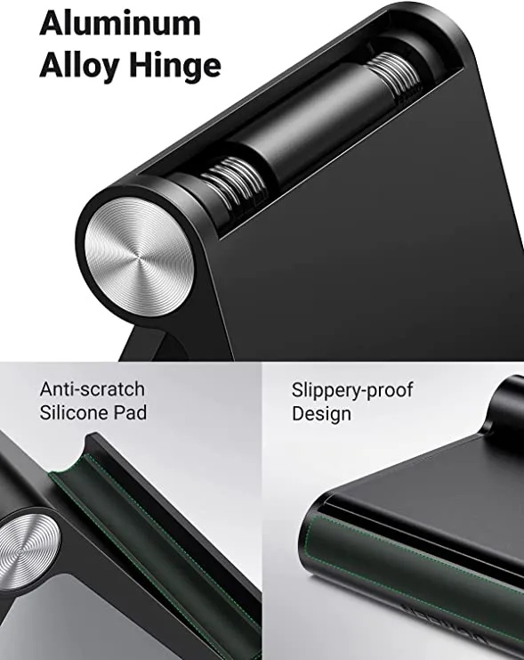 UGREEN Phone Stand for Desk Portable Mobile Phone Holder Angle Ajustable