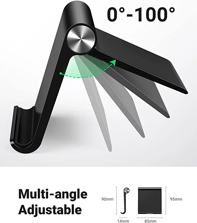 UGREEN Phone Stand for Desk Portable Mobile Phone Holder Angle Ajustable