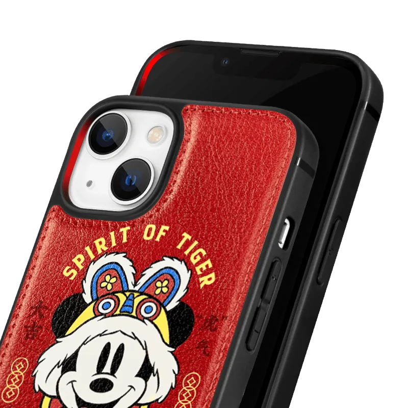 UKA Disney Tiger CNY Premium Leather Back Case Cover