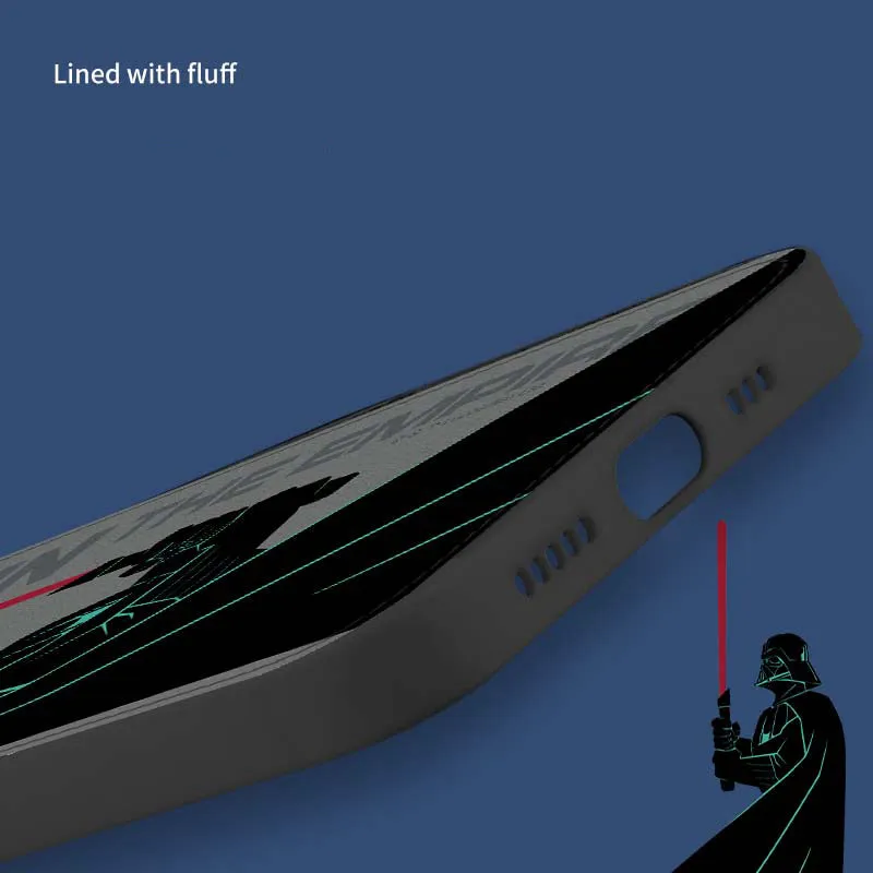 UKA Star Wars Premium Leather Back Cover Case