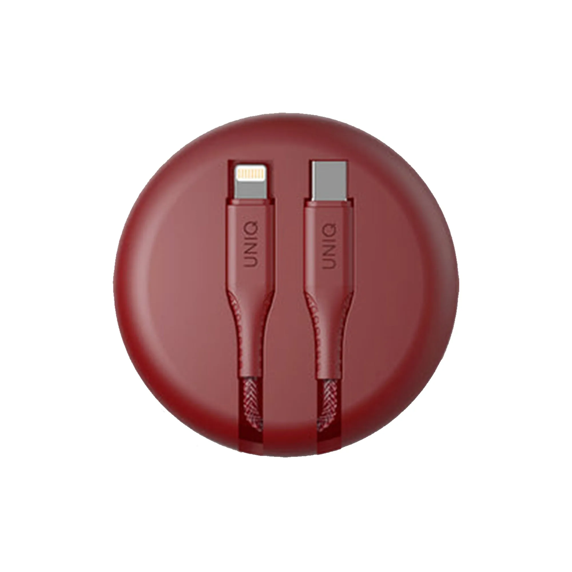 Uniq Halo Smart Cable Organiser ( USB-C to Lightning ) - Blue (Barcode: 8886463666005 )