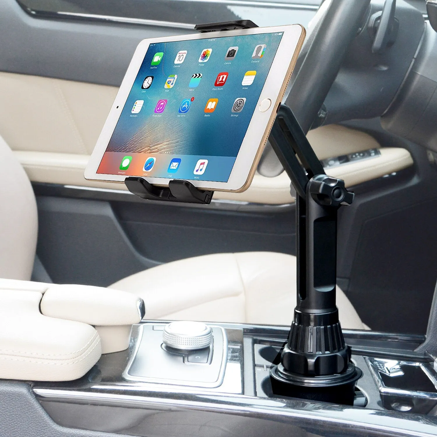 Universal 360° Rotation Cup Car Drink Bottle Mount Holder Stand for Tablet Mobile Phone