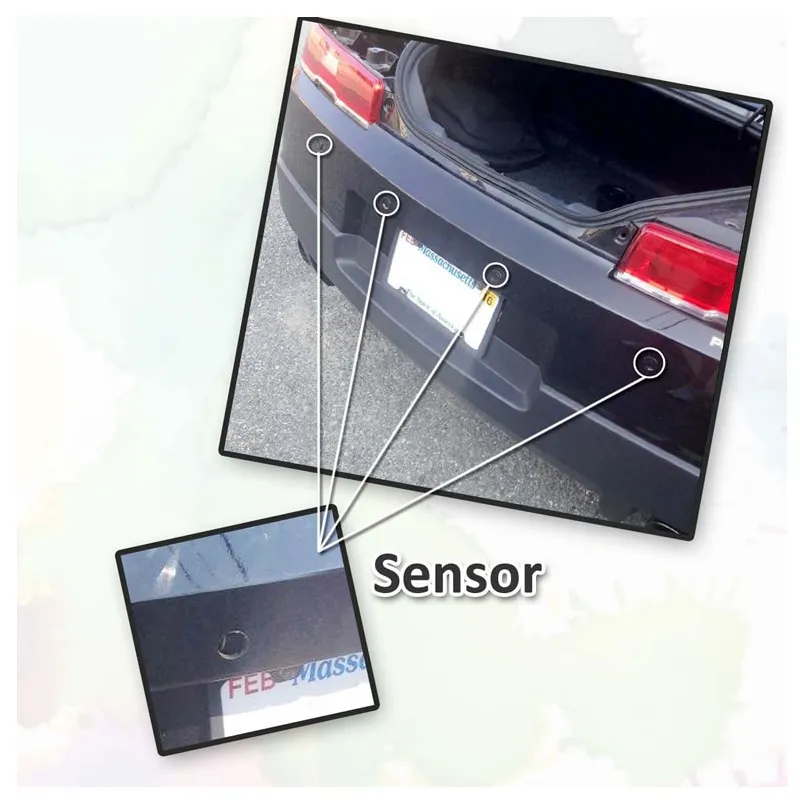 Universal Automotive Front And Back Parking Sensors