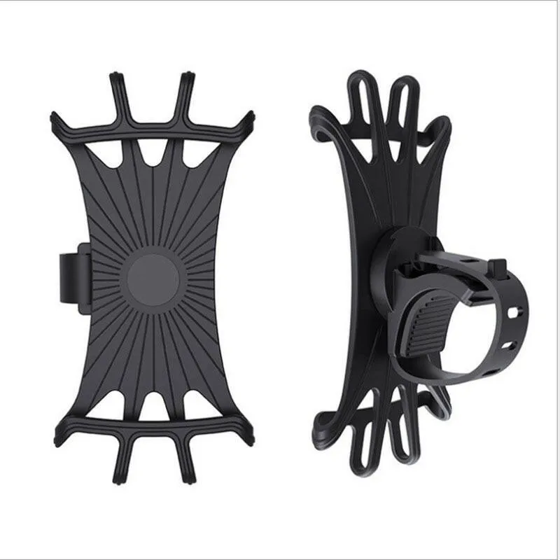 Universal Bicycle Mobile Phone Holder for Mobile Cell Phone GPS Silicone Motorcycle Bike Cycling Handlebar Stand Support Bracket