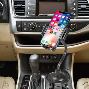 Universal Car Cup Holder Phone Mount with Longer Neck & 360° Rotatable Cradle for iPhone 11 Pro Max/11 Pro/11/Xs Max/X/8 Plus/7 Plus/7/8/Galaxy Note 10 Plus/Note 10/S10/S10 Plus/S9 Plus