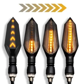 Universal Motorcycle LED Turn Signal Sequential Flow