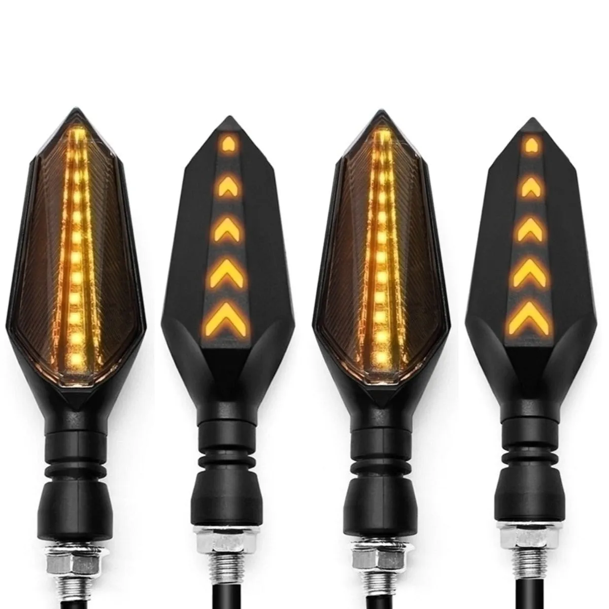 Universal Motorcycle LED Turn Signal Sequential Flow