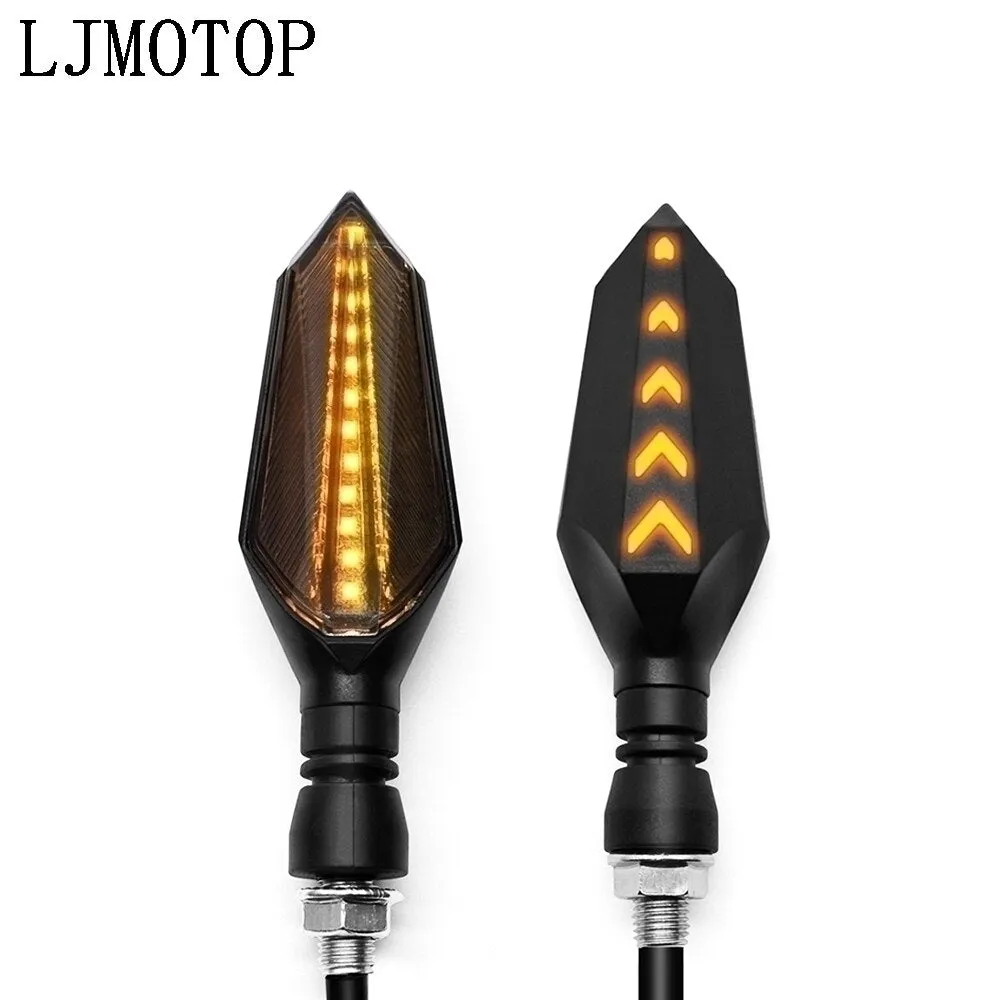 Universal Motorcycle LED Turn Signal Sequential Flow