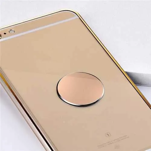 Universal Mount Metal Plate with Adhesive Circular Steel Sheet for Magnetic Mount Phone Holder