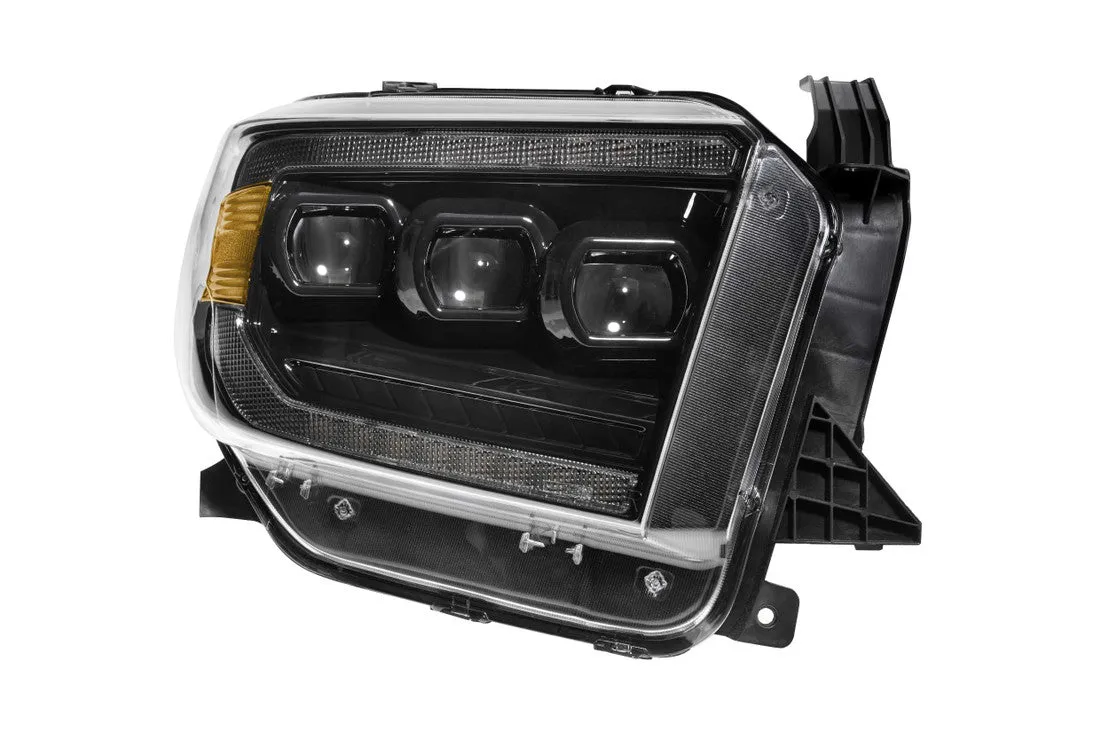XB LED Headlights: Toyota Tundra 2014-2021, Amber DRL
