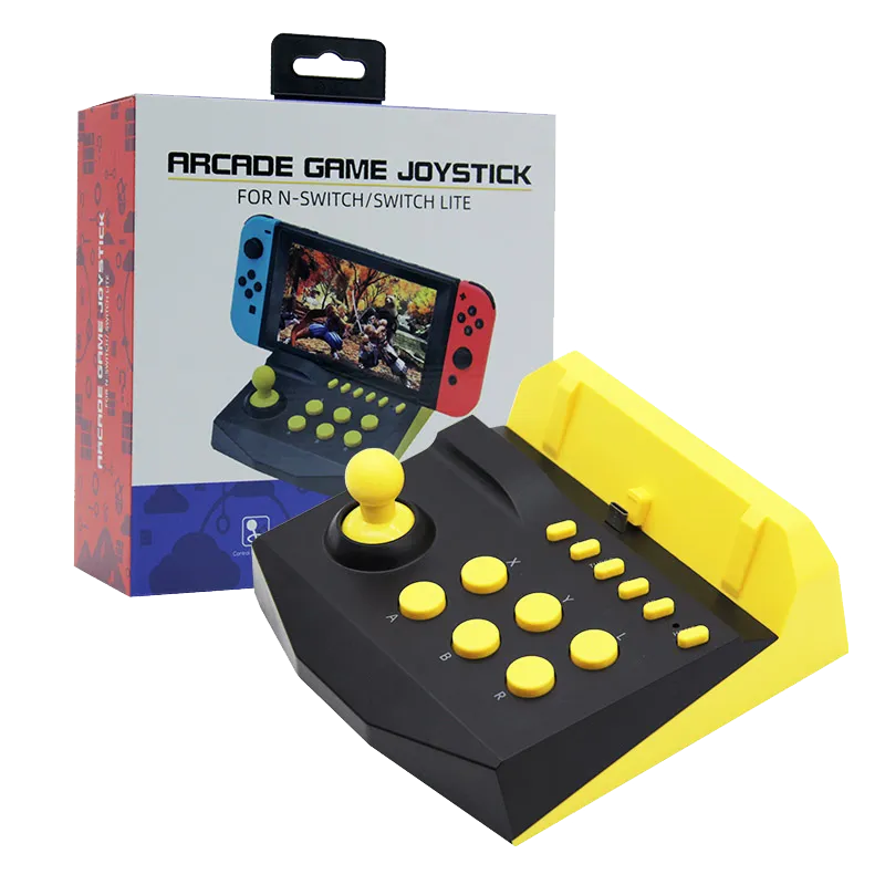 Yellow Arcade Game Style Joystick Rocker for N-Switch/N-Switch Lite *NEW*