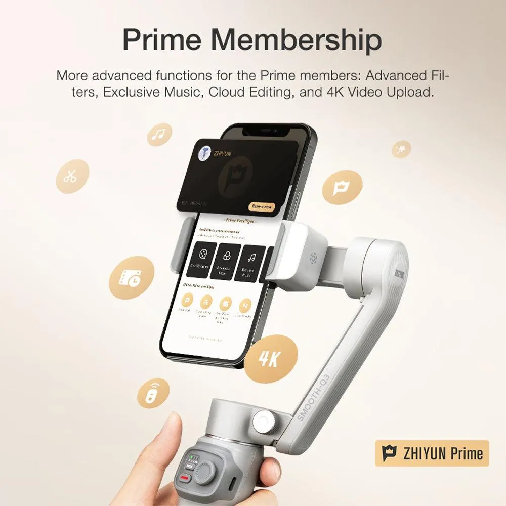 Zhiyun Smooth-Q3 Phone Gimbal Stabilizer